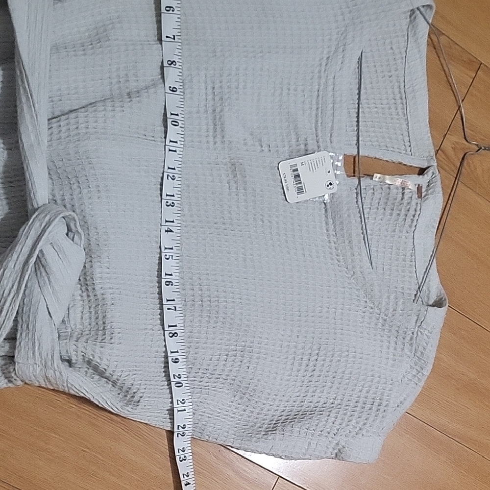Free People Pull Me In Gray Romper - Picture 8 of 10
